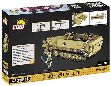 Klocki Sd.Kfz. 251 Ausf.D