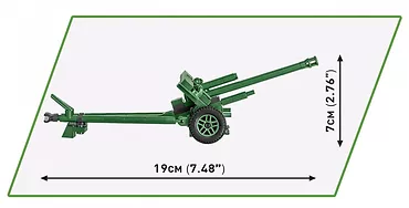 Klocki ZiS-3 76 mm Divisional Gun M1942