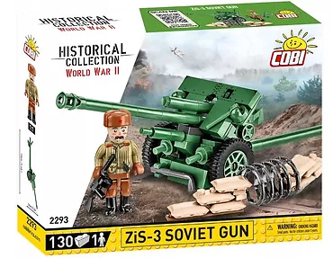 Klocki ZiS-3 76 mm Divisional Gun M1942