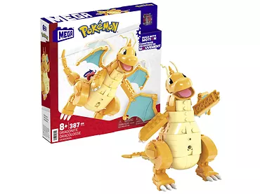 Klocki Mega Construx Pokemon Dragonite HKT25 387 el. Mattel