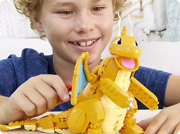 Klocki Mega Construx Pokemon Dragonite HKT25 387 el. Mattel