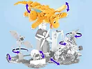 Klocki Mega Construx Pokemon Dragonite HKT25 387 el. Mattel