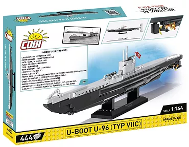 Klocki U-BOOT U-96 (Typ VIIC)
