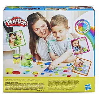 Zestaw z ciastoliną Play-Doh Starters Żaba i nauka kolorów
