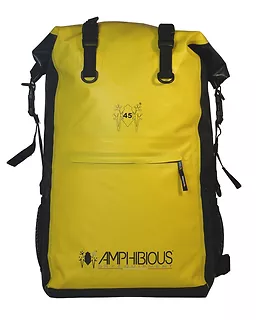 Plecak wodoszczelny OVERLAND 45L YELLOW