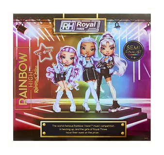 Lalka Rainbow Vision Rainbow High - Tiara Song