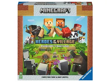 Ravensburger Gra Minecraft dla dzieci Uratuj wioskę
