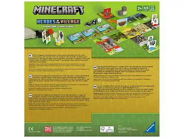 Ravensburger Gra Minecraft dla dzieci Uratuj wioskę