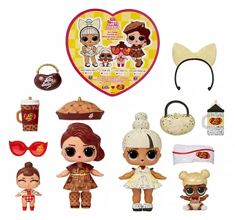 Lalki L.O.L. Surprise Loves Mini Sweets zestaw walizka