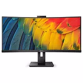 Monitor 34 cale 34B1U5600CH Curved VA HDMI DP USB-C HAS Kamera Głośniki