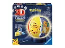 Ravensburger - Puzzle 3D Świecąca Kula: Pokemon 74 el.