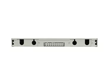 Przełącznica światłowodowa 24XSC simplex/24XLC duplex rack 19 1U szara + akcesoria