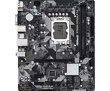 Płyta główna B760M-HDV/M.2 D4 s1700 2DDR4 DP/HDMI mATX