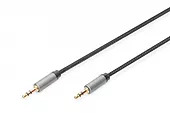 Kabel połączeniowy audio MiniJack Stereo Typ 3.5mm/3.5mm M/M nylon 3m