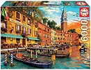Puzzle 6000 elementów Zachód słońca w Wenecji