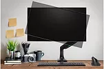 *One Touch Height Adjust. Single Monitor