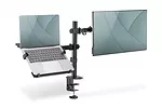 Uchwyt biurkowy na monitor z uchwytem na notebooka 1xLCD 32