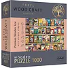 Puzzle drewniane 1000 elementów Przewodniki po świecie