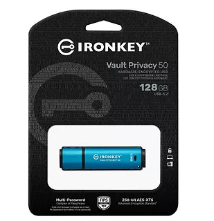 Pendrive 128GB IronKey Vault Privacy 50 AES-256 FIPS-197