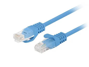 Patchcord kat.5e UTP 7.5m niebieski fluke