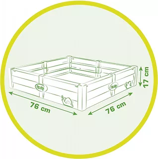 Piaskownica 2w1