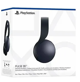 Zestaw słuchawkowy bezprzewodowy  PS5 PULSE czarny 3D