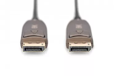 Kabel połączeniowy hybrydowy AOC DisplayPort 1.4 8K/60Hz UHD DP/DP M/M 20m Czarny