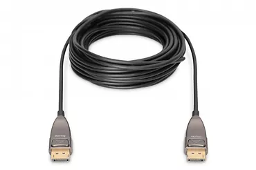 Kabel połączeniowy hybrydowy AOC DisplayPort 1.4 8K/60Hz UHD DP/DP M/M 10m Czarny