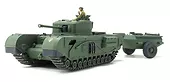 Model do sklejania British Churchill Mk.VII Crocodile 1/48
