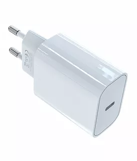 Ładowarka sieciowa USB C 20W biała