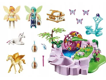 Klocki Fairies 70555 Magiczne jezioro w krainie wróżek