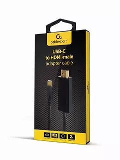 Kabel USB-C do HDMI male 4K 30Hz 2m