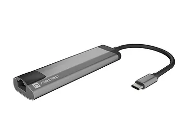 Stacja dokująca Multi Port Fowler Go USB-C - Hub 2x USB 3.0, HDMI 4K, USB-C PD, RJ45