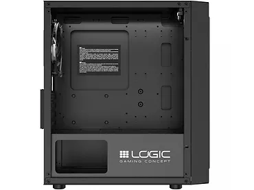 Obudowa komputerowa bez zasilacza LOGIC ATOS ARGB MINI USB 3.0 szkło hartowane wentylatory 3x120mm