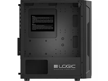 Obudowa komputerowa LOGIC ARAMIS ARGB MINI USB 3.0 szkło hartowane  wentylatory 3x120mm