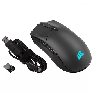 Ultralekka mysz do gier FPS/MOBA Sabre RGB Pro Wireless Champion Series