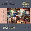 Puzzle drewniane 500+1 elementów Skarby na strychu