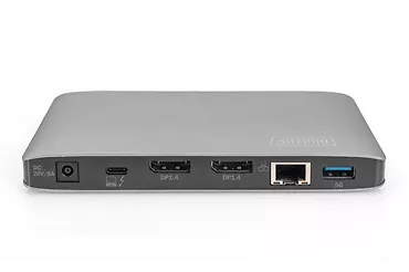 Stacja dokująca USB-C 11-portów z Thunderbolt 3, 8K 30Hz, PD 3.0, RJ45, aluminiowa