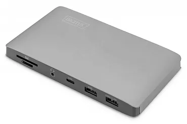 Stacja dokująca USB-C 11-portów z Thunderbolt 3, 8K 30Hz, PD 3.0, RJ45, aluminiowa