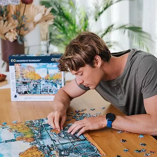 Puzzle 1000 elementów UFT Pałac Westminster Londyn Anglia