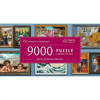 Puzzle 9000 elementów UFT Nie tak klasyczna kolekcja sztuki