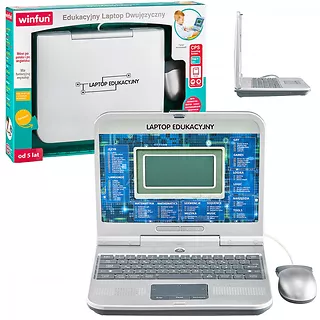 Laptop edukacyjny dwujęzyczny