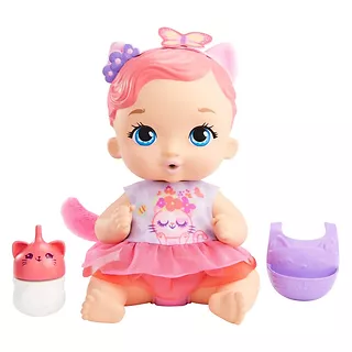Lalka bobas My Garden Baby podstawowa, kotek różowy