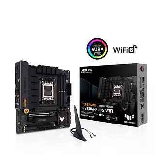 Płyta główna TUF GAMING B650M-PLUS WIFI AM5 4DDR5 HDMI mATX