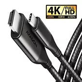 RVC-HI2MC Adapter USB-C -> HDMI 2.0 4K/60Hz Aluminum, 1.8m kabel