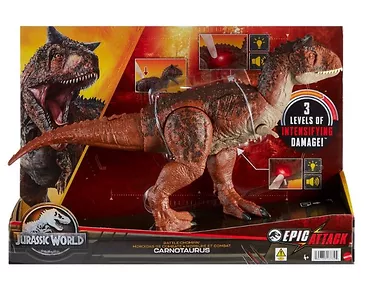 Figurka Jurassic World Karnotaur Dino ślady