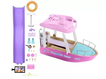 Mattel Barbie Wymarzona łódka Dreamboat Zestaw