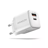 ACU-PQ30W Ładowarka sieciowa PD & QC 30W, QC3.0,4.0/AFC/FCP/PPS/Apple Biała