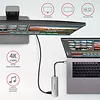 HMC-HCR3A Wieloportowy hub 3x USB-A + HDMI + SD/microSD, USB-C 3.2 Gen1, 20cm USB-C kabel