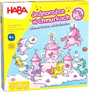 Gra Jednorożce w chmurkach układanka